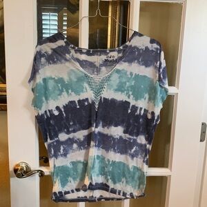 Brand: Mudd. Size XL. Color: navy blue, white, teal. Measurements 18”